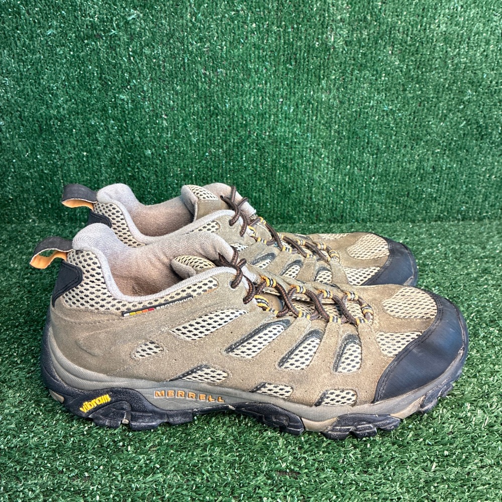Merrell Moab 2 Ventilator Vibram Suede Mesh Hiking Trail Shoes Brown Mens 11.5
